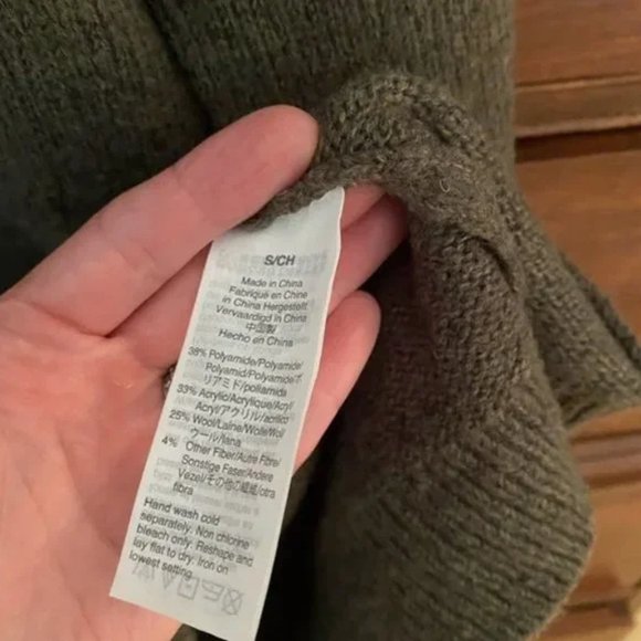 Madewell Donegal Button Sleeve Sweater Dress - Picture 8 of 8